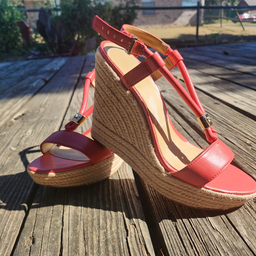 Mk wedged heels 9.5